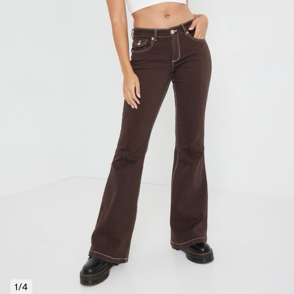Garage Chocolate Flare Jeans